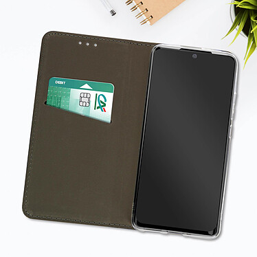 Avis Avizar Étui pour Xiaomi 12 et 12X avec Clapet Porte-carte Fonction Support  noir