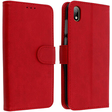 Avizar Housse Huawei Y5 2019 et Honor 8S Étui Portefeuille Support Stand Rouge