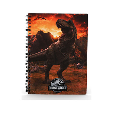 Jurassic World - Cahier effet 3D Into The Wild