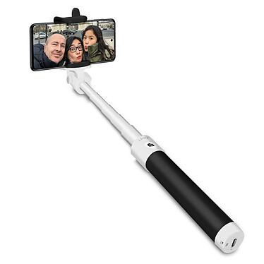 LinQ Perche selfie Bluetooth Bouton déclencheur Extensible Rétractable  Noir