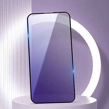 Acheter Avizar Protège écran pour iPhone 14 Pro Max Verre Trempé Anti-lumière Bleue Noir