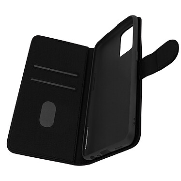 Avizar Étui Oppo A74 Protection avec Porte-carte Fonction Support noir