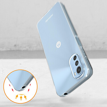 Avis Avizar Coque pour Motorola Moto E32 Flexible Fine et Légère  Transparent