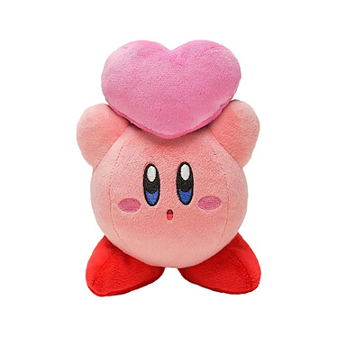 Kirby - Peluche Kirby avec Coeur 16 cm