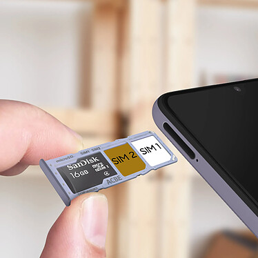 Avis Clappio Tiroir Carte SIM de Remplacement pour Samsung Galaxy A32 Violet