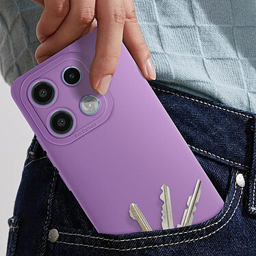 Avis Avizar Coque pour Xiaomi Redmi Note 13 4G Silicone Protection Caméra Violet