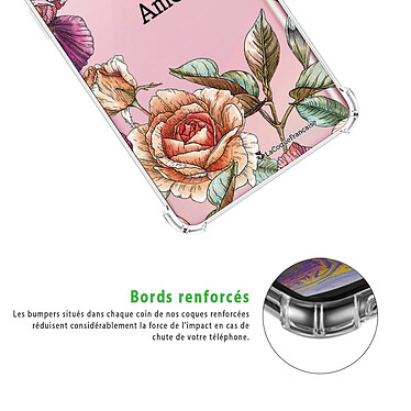 Acheter LaCoqueFrançaise Coque Samsung Galaxy S20 anti-choc souple angles renforcés transparente Motif Amour en fleurs