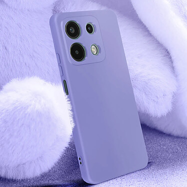 Avis Avizar Coque pour Xiaomi Redmi Note 13 Pro 4G Soft-touch Anti-traces Violet