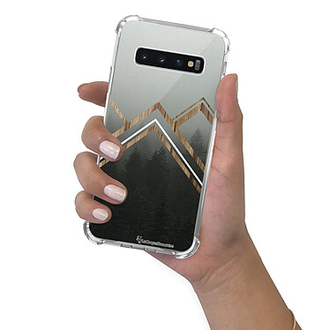 LaCoqueFrançaise Coque Samsung Galaxy S10 anti-choc souple angles renforcés transparente Motif Trio Forêt pas cher