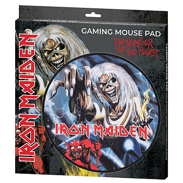 Iron Maiden - Tapis de souris gaming The Number of the Beast pas cher