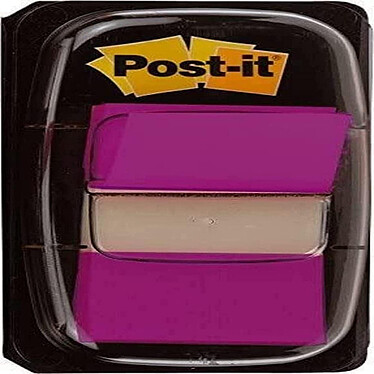 POST-IT Index étroit 25,4 x 43,2 mm Carte de 50 Violet
