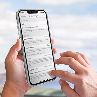 Acheter Avizar Coque Intégrale pour iPhone 13 Pro Max Arrière Rigide Transparent et Avant Souple  Transparent