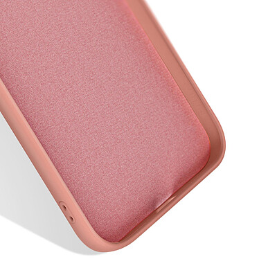 Avizar Coque iPhone 13 Pro Max Silicone Semi-Rigide avec Finition Soft Touch rose pas cher