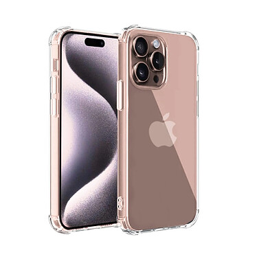 Evetane Coque iPhone 16 Pro Antichoc Silicone + 2 Vitres en verre trempe Protection ecran pas cher