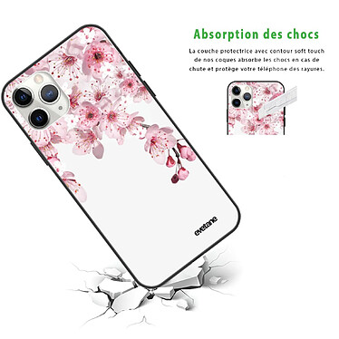 Avis Evetane Coque iPhone 12 Pro Max Coque Soft Touch Glossy Cerisier Design