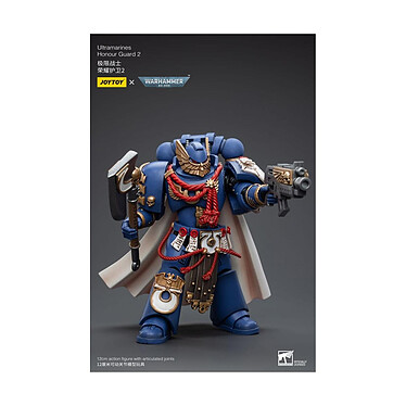 Warhammer 40k - Figurine 1/18 Ultramarines Honour Guard 2 12 cm pas cher