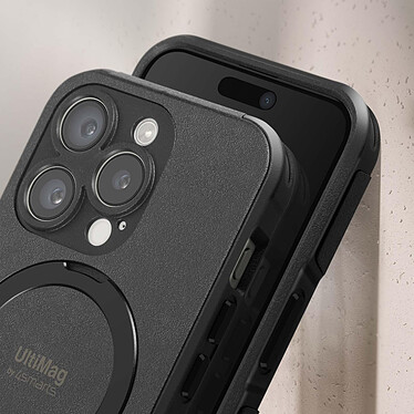 Acheter 4smarts Coque MagSafe pour iPhone 15 Pro Max Anneau Fonction Support  Noir