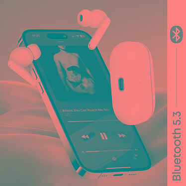 Avis Force Play Écouteurs Bluetooth 5.3 Sport Autonomie 30h Blanc