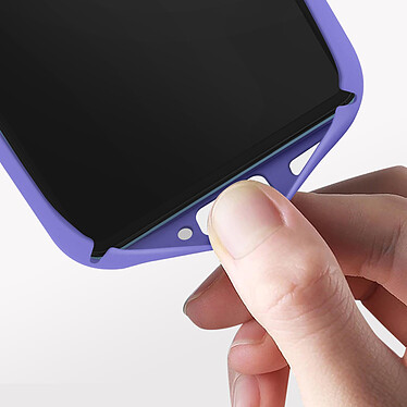 Avis Avizar Coque pour Xiaomi Redmi Note 12 Pro Plus Silicone Semi-rigide Finition Douce au Toucher Fine  Violet