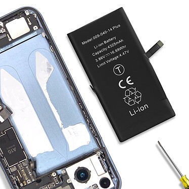 Avis Clappio Batterie Decode PCB Version pour iPhone 14 Plus 4325mAh Noir