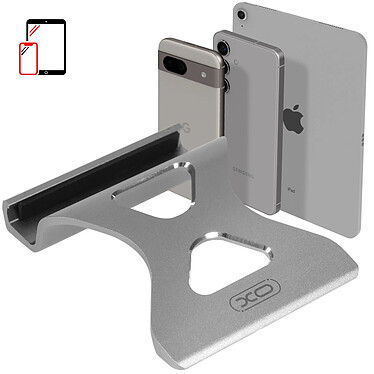 Acheter XO Support Bureau en Aluminium Minimaliste Pour Smartphone Gris