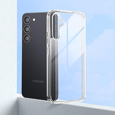 Dux Ducis Coque pour Samsung A34 5G Hybride Anti-jaunissement  Transparent pas cher
