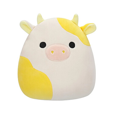 Squishmallows - Peluche Yellow and White Cow Bodie 18 cm
