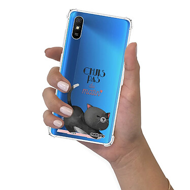 Evetane Coque Xiaomi Redmi 9A anti-choc souple angles renforcés transparente Motif Chuis pas du matin pas cher