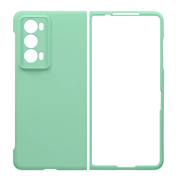 Avizar Coque pour Honor Magic V2 Rigide Fin Soft Touch Caméra Protégée Vert Pâle