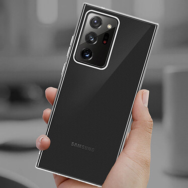 Avis Avizar Coque Samsung Galaxy Note 20 Ultra Souple et Film Verre Trempé Dureté 9H noir
