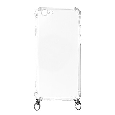 Avizar Coque iPhone 6 et 6S Anneau personnalisable avec bijou/Chaîne - Transparent