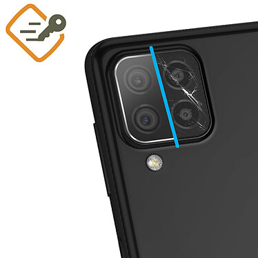 Avizar Film Caméra pour Samsung Galaxy A22, M32 et M22 Verre Trempé 9H Anti-traces  Transparent pas cher