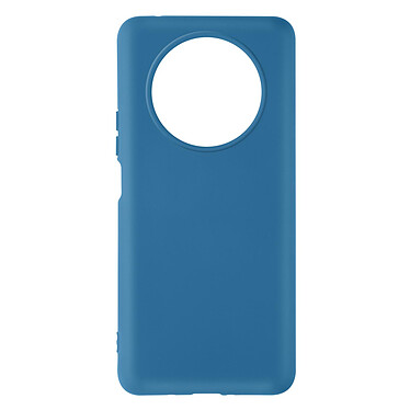 Avizar Coque pour Honor Magic 4 Lite Silicone Semi-rigide Finition Soft-touch Fine  Bleu