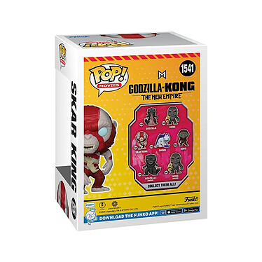 Avis Godzilla vs. Kong 2 - Figurine POP! Skar King 9 cm