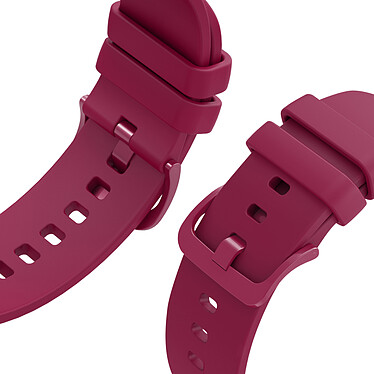 Acheter Bracelet pour Samsung Galaxy Watch Active 40mm Silicone Souple Bordeaux
