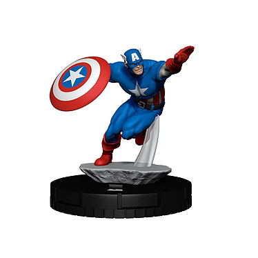 Marvel - HeroClix: Avengers 60th Anniversary Play at Home Kit Captain America
