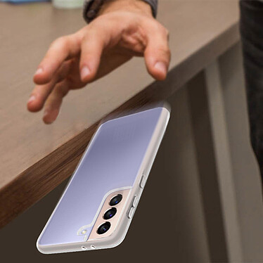 Avizar Coque Samsung Galaxy S21 Protection Silicone Souple Ultra-Fin Transparent pas cher