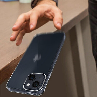 Avizar Coque pour iPhone 14 Plus Silicone Gel Souple Flexible Ultra-fine 0.3mm  Transparent pas cher
