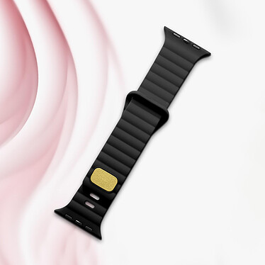 Acheter Avizar Bracelet pour Apple Watch 41mm et 40mm et 38 mm Silicone Souple et Doux  Noir