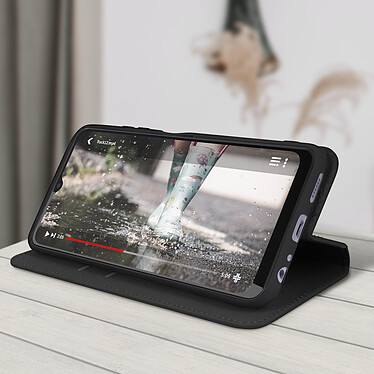 Acheter Avizar Housse Samsung Galaxy A22 5G Portefeuille Fonction Support Vidéo noir