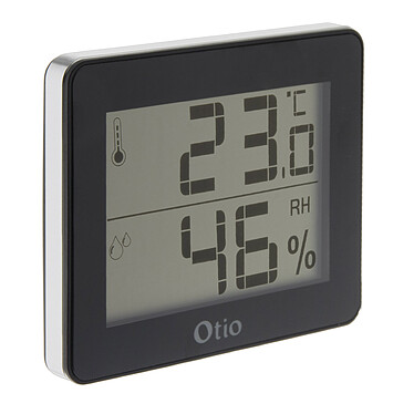 Otio - Thermomètre / Hygromètre Noir