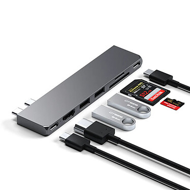 Acheter Satechi Hub Pro Slim USB-C Space Gray