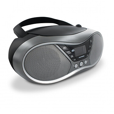 Metronic 477171 - Lecteur CD MP3 numérique DAB+ et FM RDS - Nuances de Grey pas cher