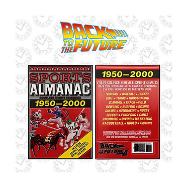 Avis Retour vers le futur - Lingot Sport Almanac Limited Edition