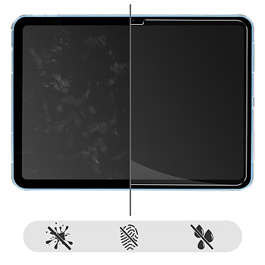 Avizar Coque pour iPad 10 2022 Silicone Souple et Film Verre Trempé 9H  Transparent pas cher
