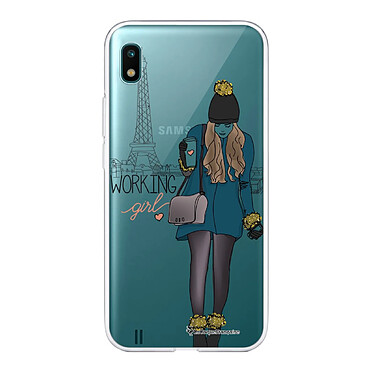 LaCoqueFrançaise Coque Samsung Galaxy A10 360 intégrale transparente Motif Working girl Tendance