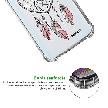 Acheter Evetane Coque Samsung Galaxy A50 anti-choc souple angles renforcés transparente Motif Attrape coeur