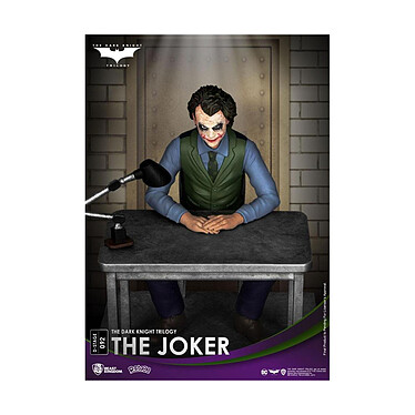 DC Comics - Diorama D-Stage The Dark Knight Trilogy The Joker 16 cm pas cher