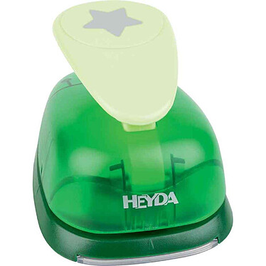 HEYDA Perforateur à motif XXL 'Etoile', couleur : vert