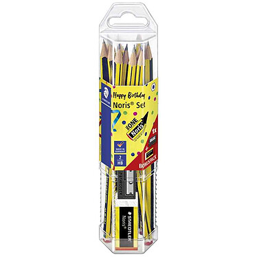 STAEDTLER Crayon graphite Anniversaire Noris, pack promo 12